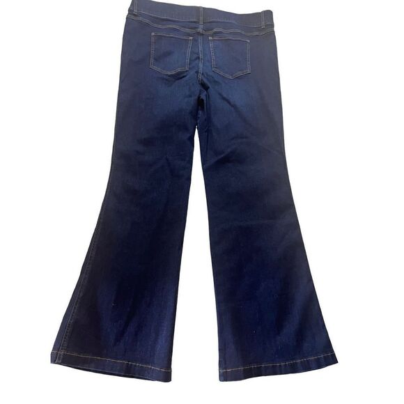 Spanx Women's Blue Midnight Shade Flare Denim Jeans Size 3X/3T NWT - Picture 3 of 6